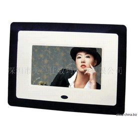 商務(wù)新寵 7寸數(shù)碼相框機(jī)——集電子相冊(cè)、廣告機(jī)與高端禮品于一體